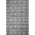 Bashian 2 ft. 6 in. x 4 ft. 6 in. Bradford Collection Transitional Polyester Power Loom Area Rug, Charcoal B128-CHAR-2.6X4.6-BR103